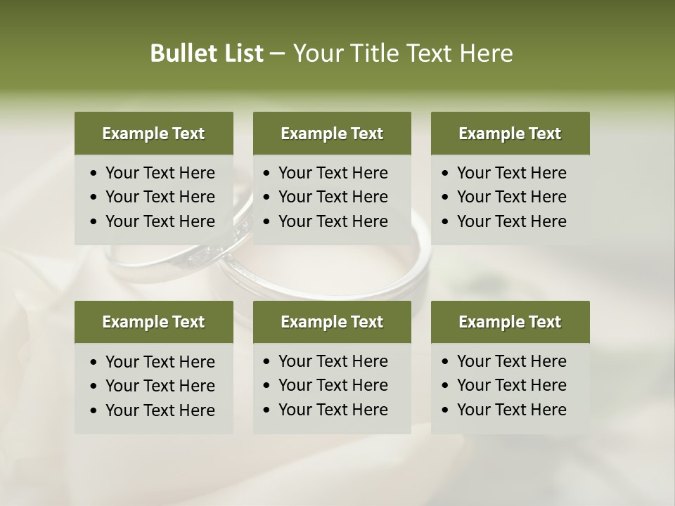 Rose Round Fingers PowerPoint Template