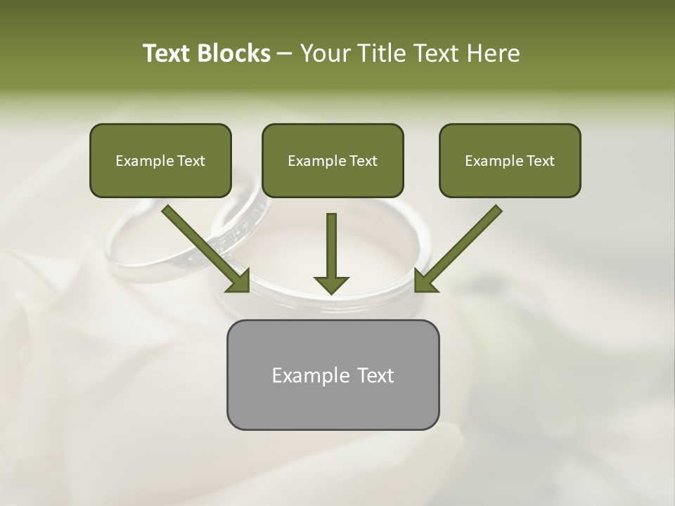 Rose Round Fingers PowerPoint Template