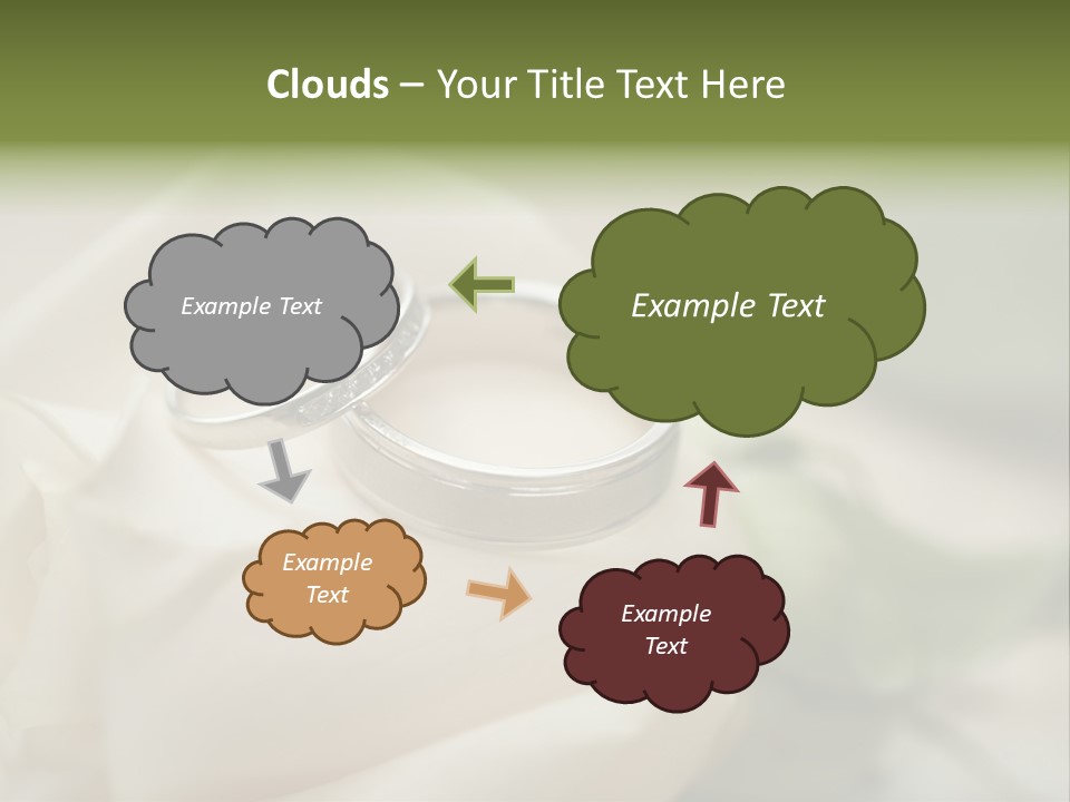 Rose Round Fingers PowerPoint Template