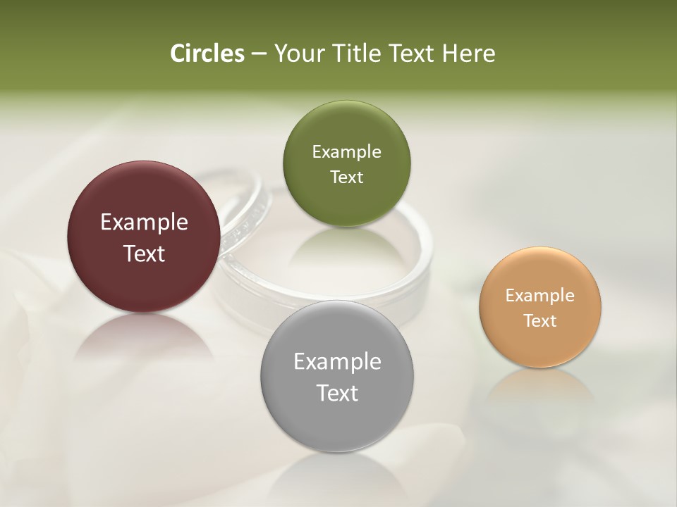 Rose Round Fingers PowerPoint Template