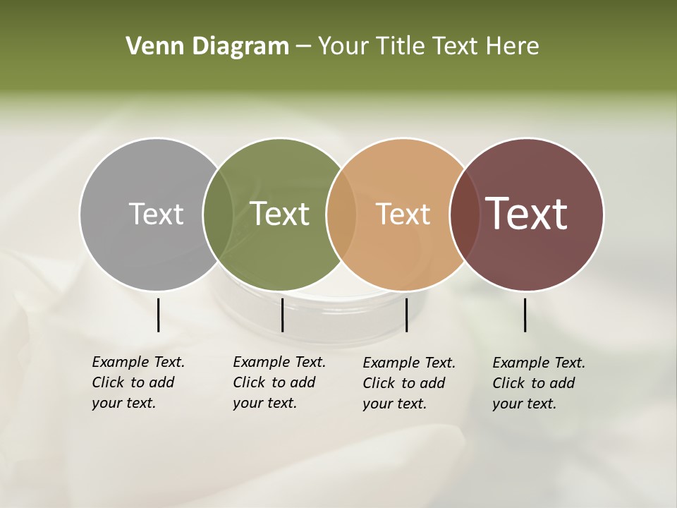 Rose Round Fingers PowerPoint Template