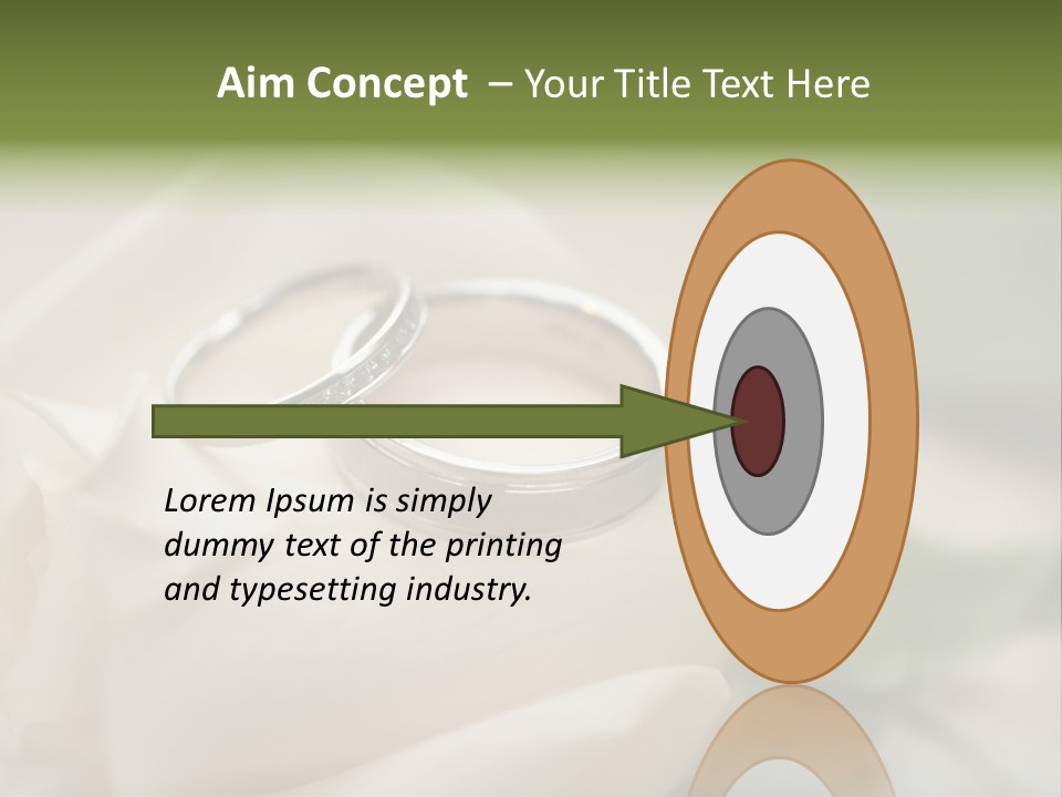 Rose Round Fingers PowerPoint Template