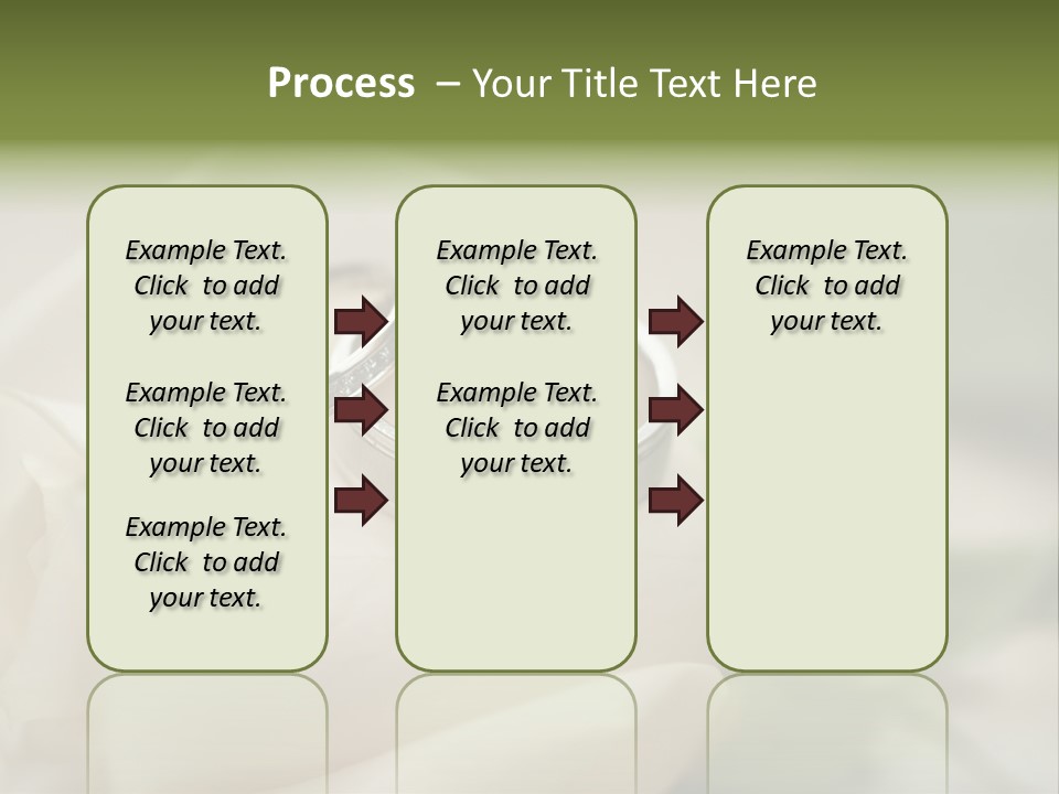 Rose Round Fingers PowerPoint Template