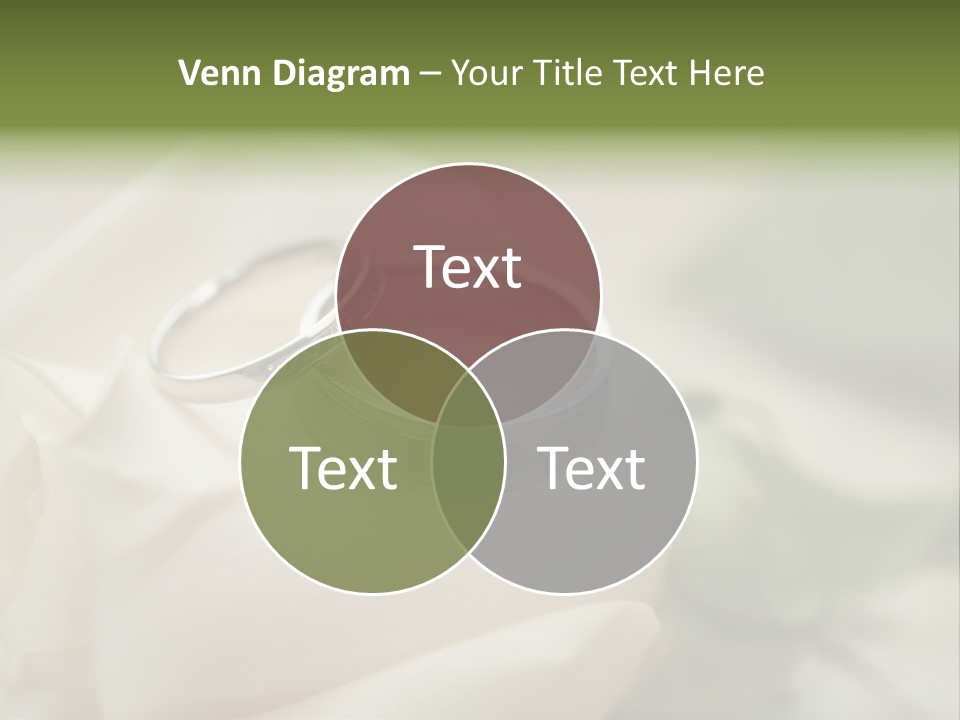 Rose Round Fingers PowerPoint Template