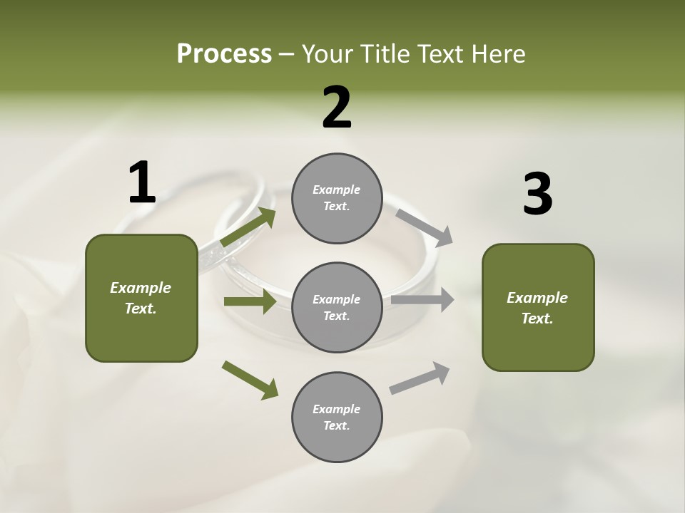 Rose Round Fingers PowerPoint Template