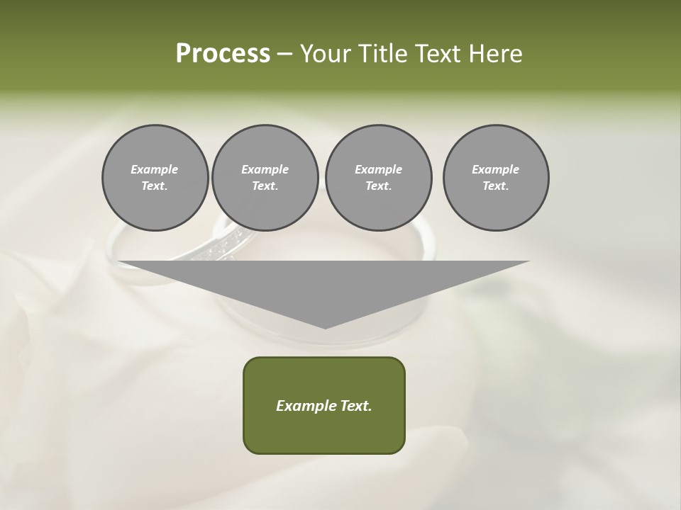 Rose Round Fingers PowerPoint Template