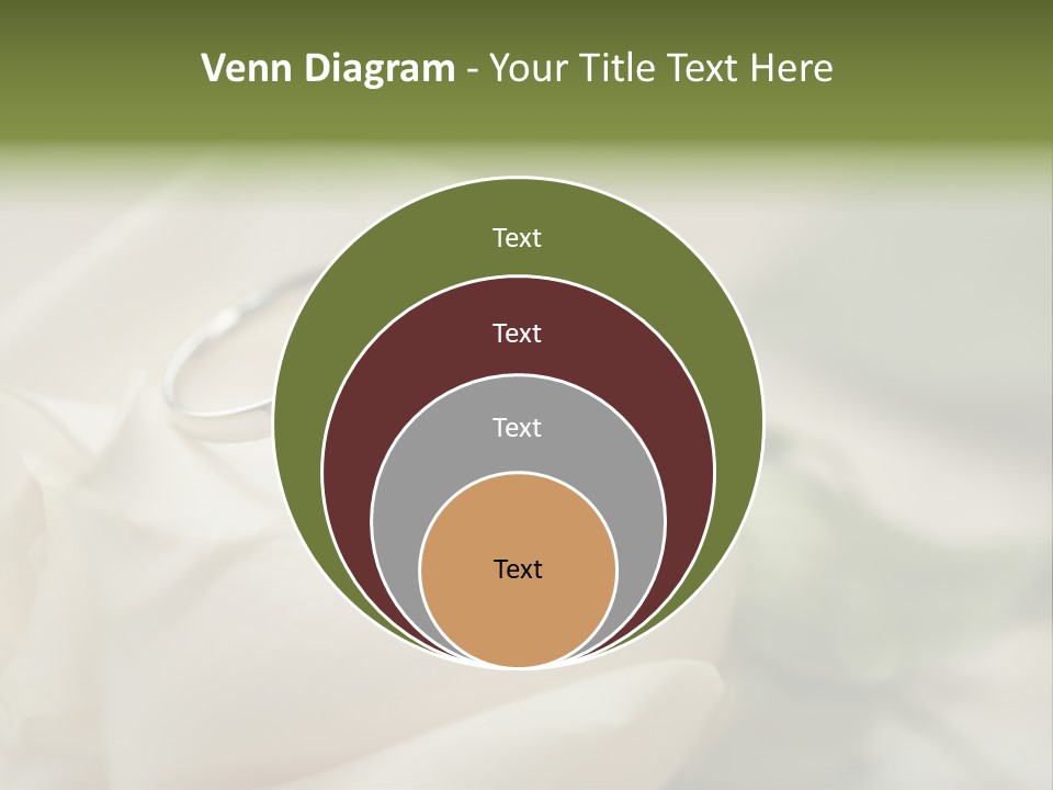Rose Round Fingers PowerPoint Template