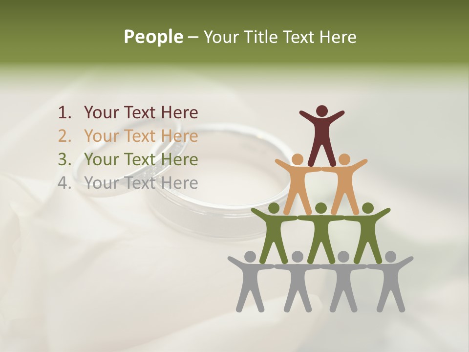 Rose Round Fingers PowerPoint Template