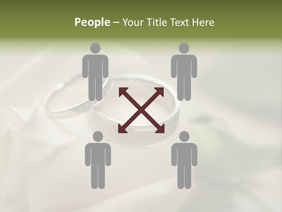 Rose Round Fingers PowerPoint Template