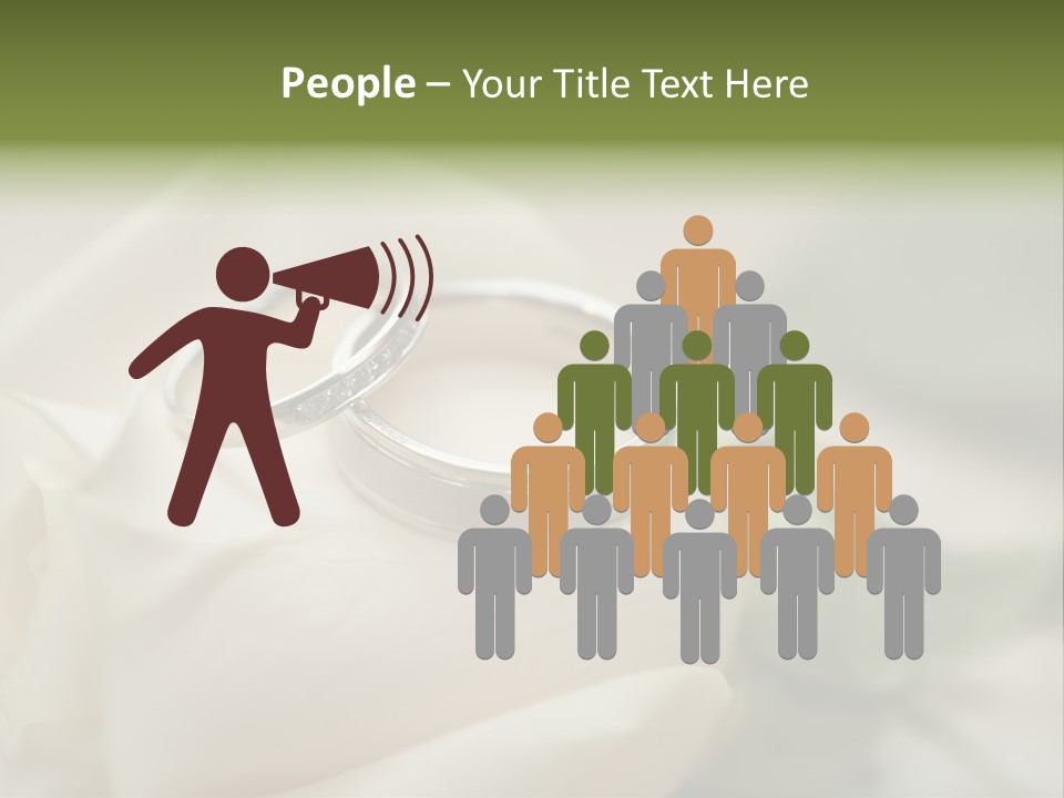 Rose Round Fingers PowerPoint Template