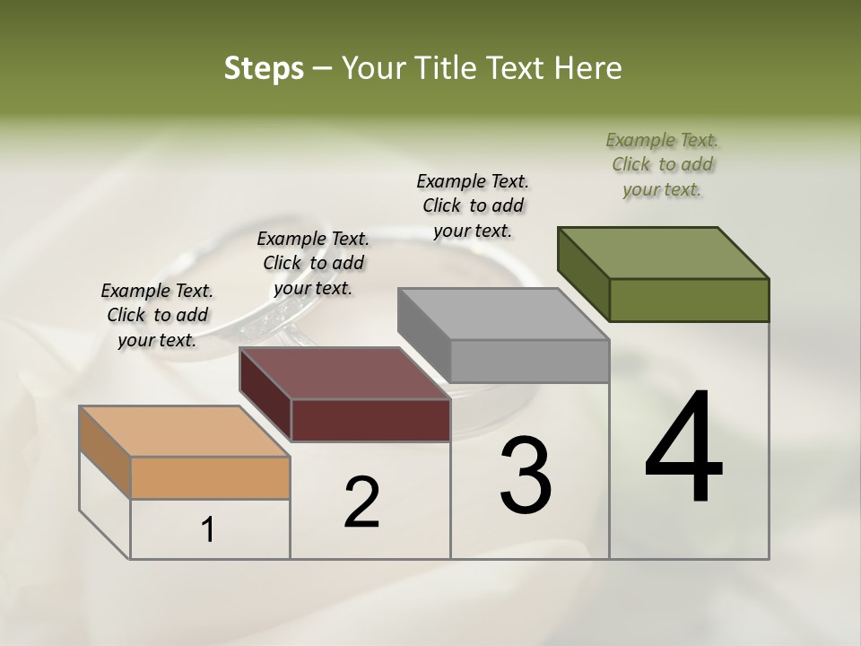 Rose Round Fingers PowerPoint Template