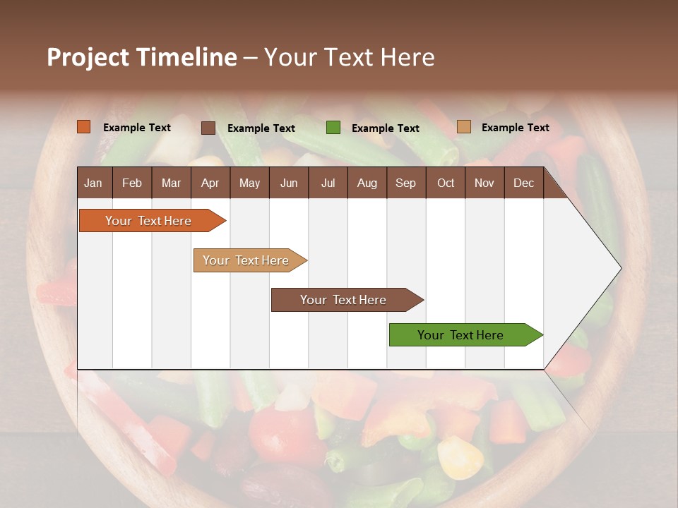Vegetarian Dish Dieting PowerPoint Template