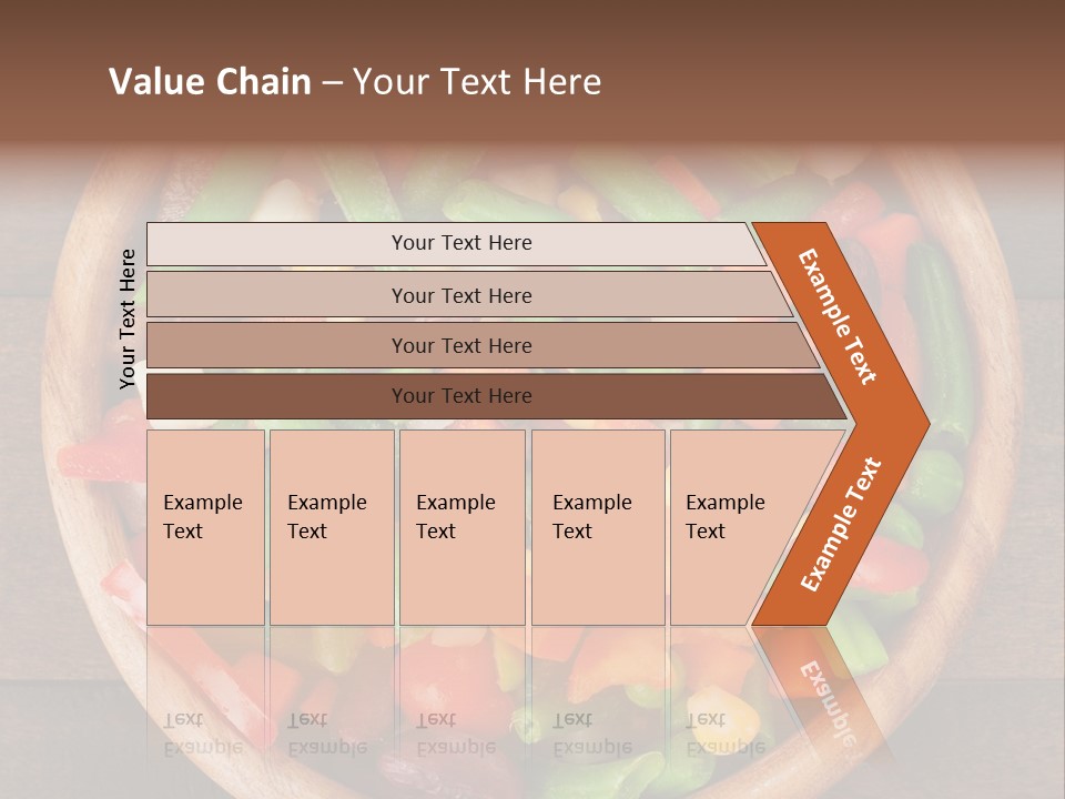 Vegetarian Dish Dieting PowerPoint Template