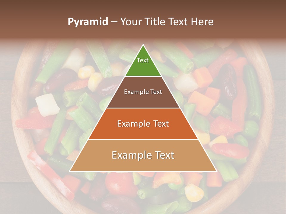 Vegetarian Dish Dieting PowerPoint Template