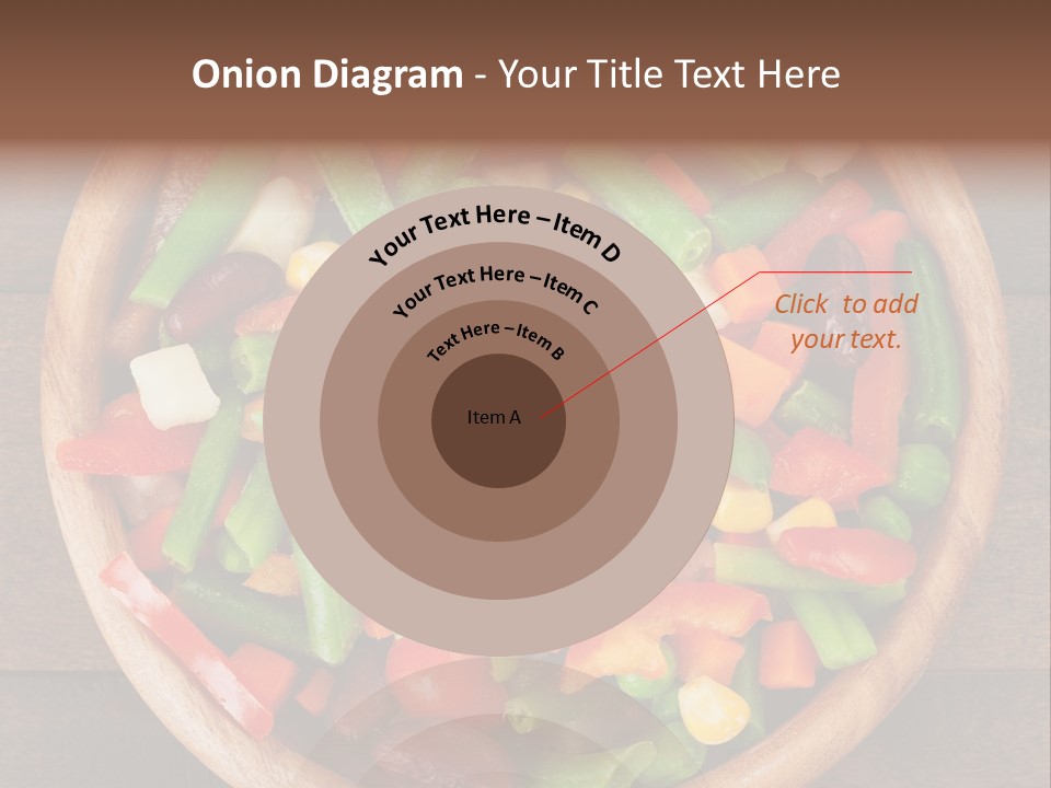 Vegetarian Dish Dieting PowerPoint Template
