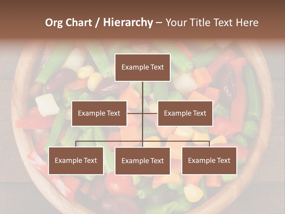 Vegetarian Dish Dieting PowerPoint Template