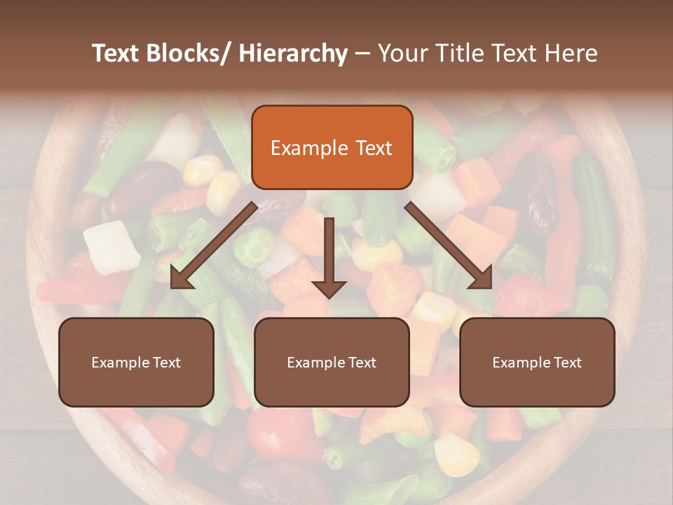 Vegetarian Dish Dieting PowerPoint Template