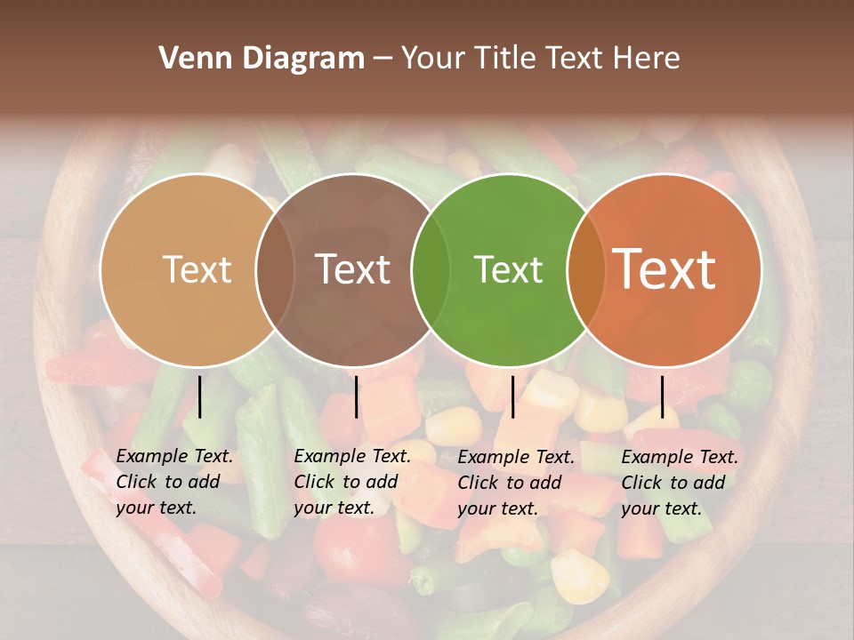 Vegetarian Dish Dieting PowerPoint Template