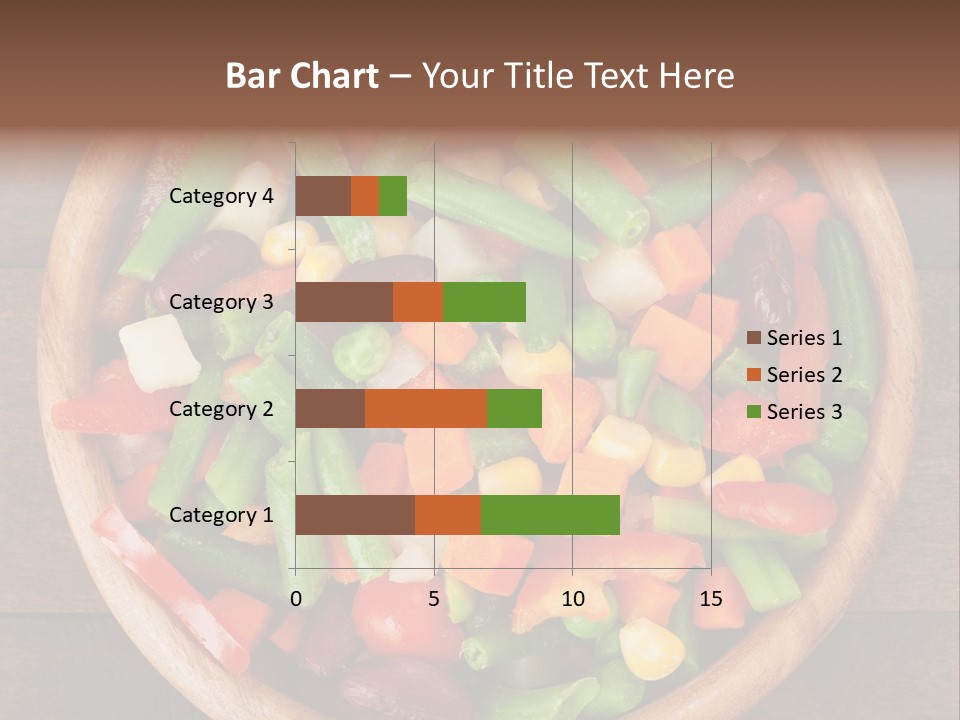 Vegetarian Dish Dieting PowerPoint Template