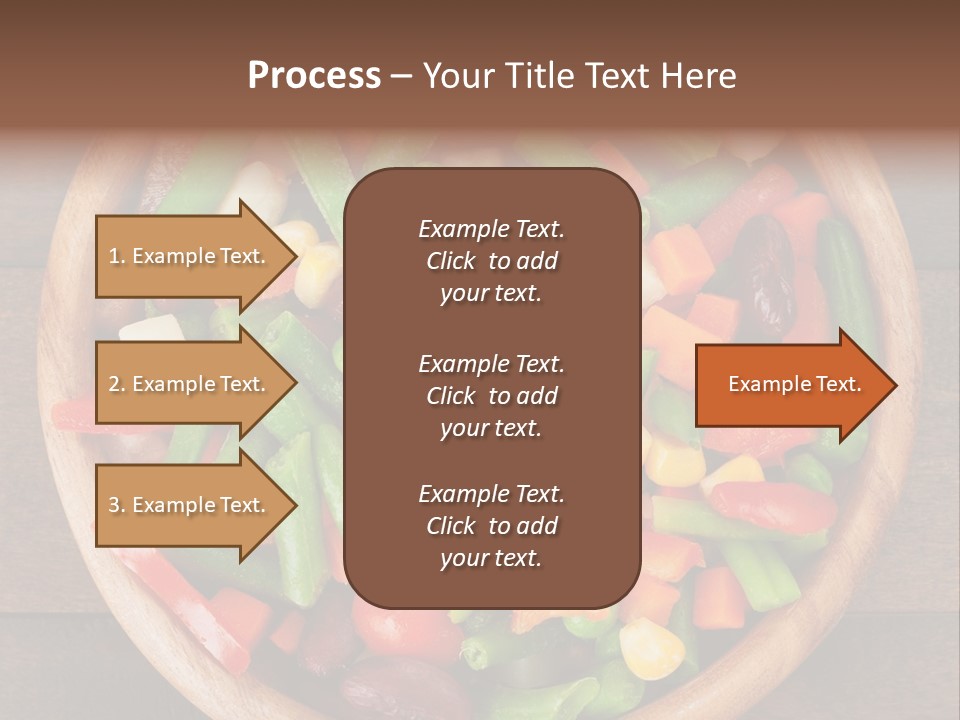 Vegetarian Dish Dieting PowerPoint Template