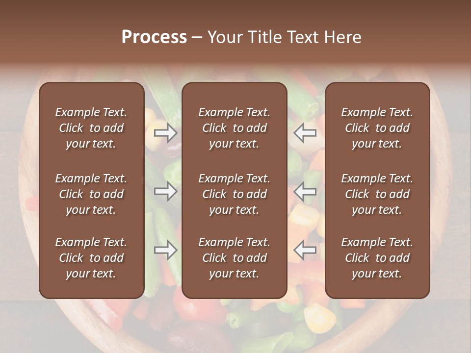 Vegetarian Dish Dieting PowerPoint Template