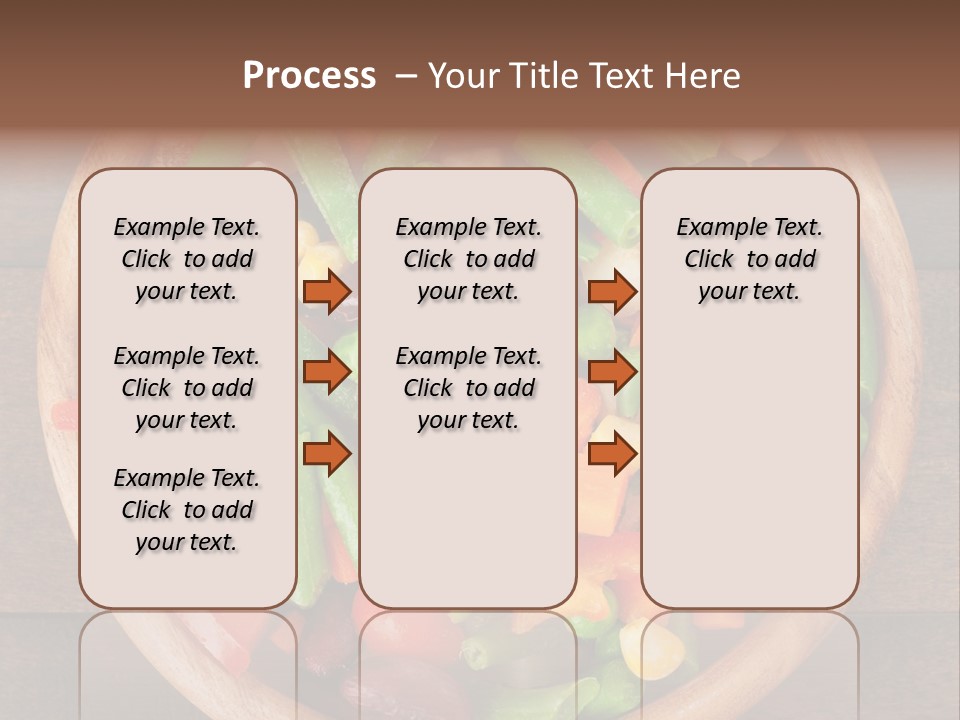 Vegetarian Dish Dieting PowerPoint Template