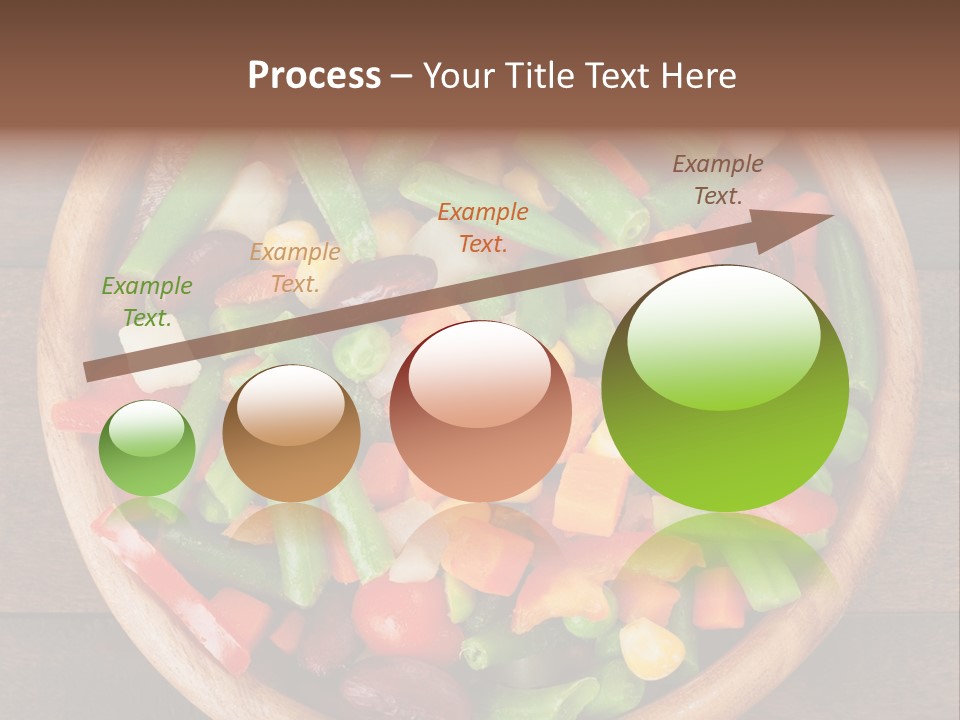 Vegetarian Dish Dieting PowerPoint Template