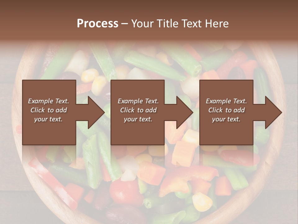 Vegetarian Dish Dieting PowerPoint Template