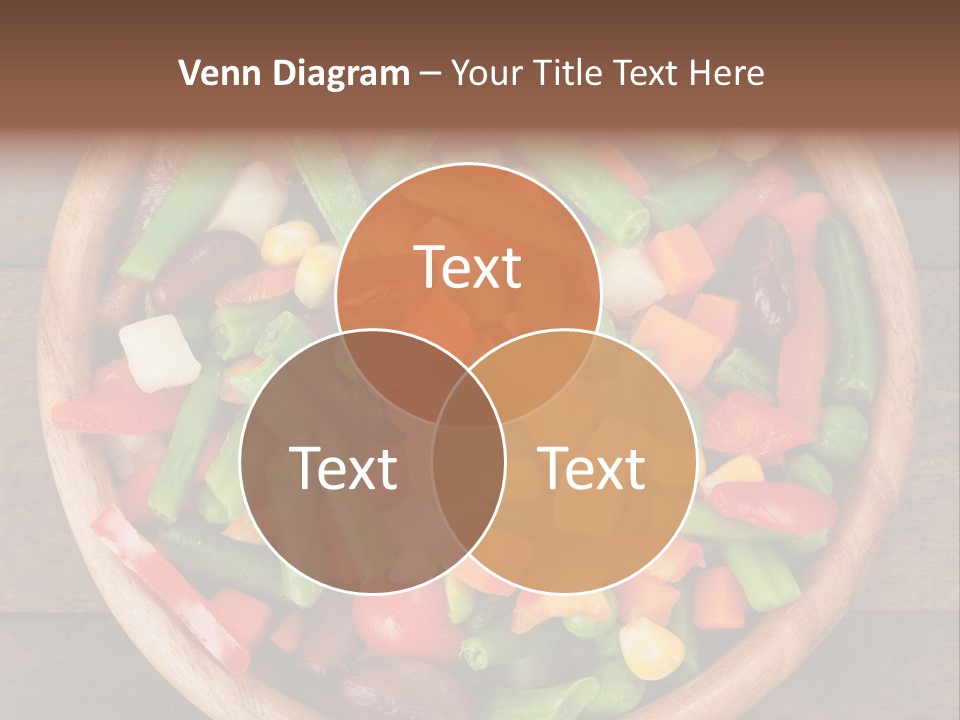 Vegetarian Dish Dieting PowerPoint Template