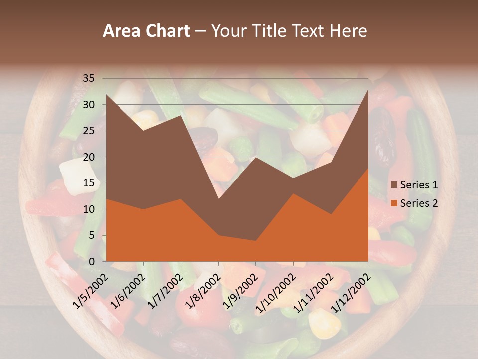 Vegetarian Dish Dieting PowerPoint Template