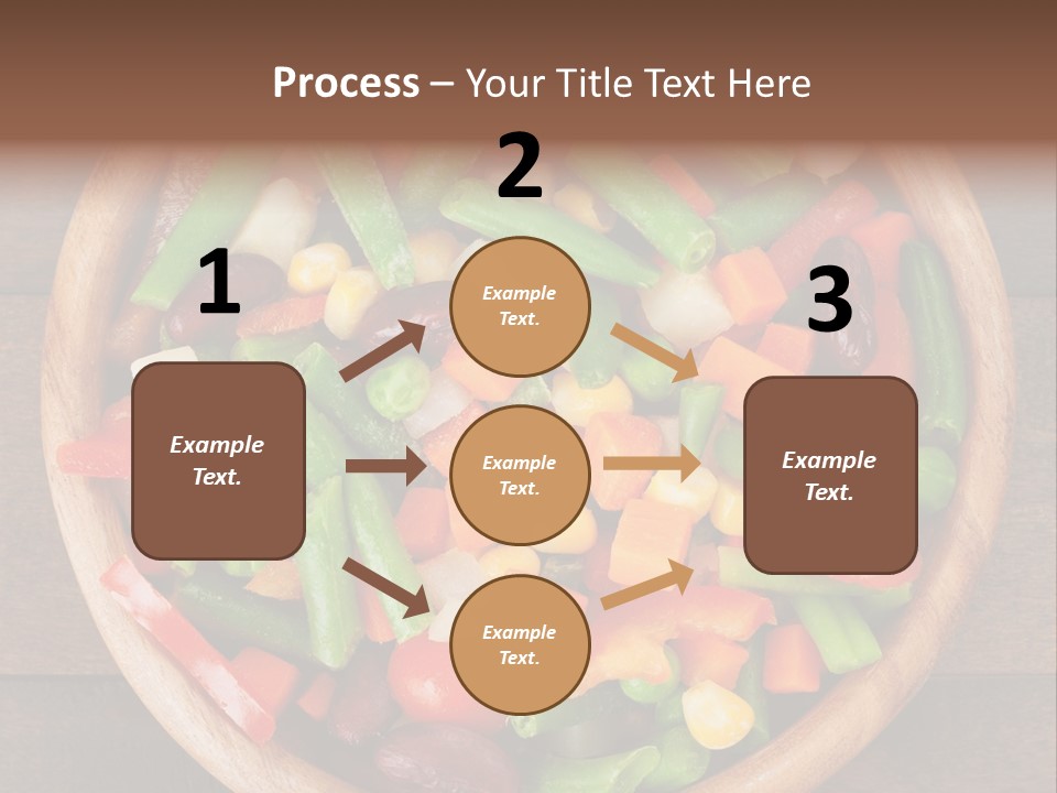 Vegetarian Dish Dieting PowerPoint Template