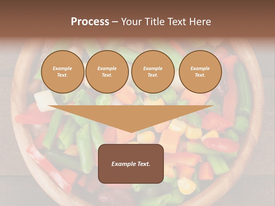 Vegetarian Dish Dieting PowerPoint Template