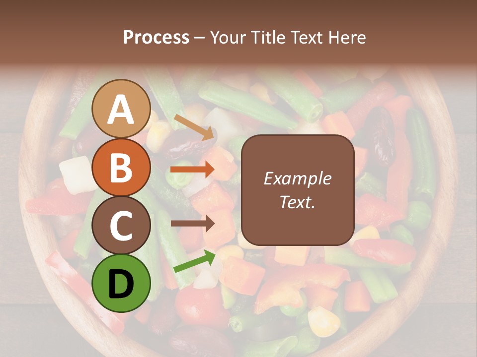 Vegetarian Dish Dieting PowerPoint Template