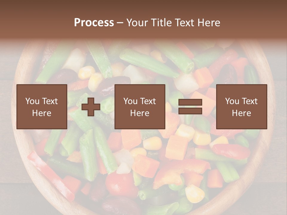 Vegetarian Dish Dieting PowerPoint Template