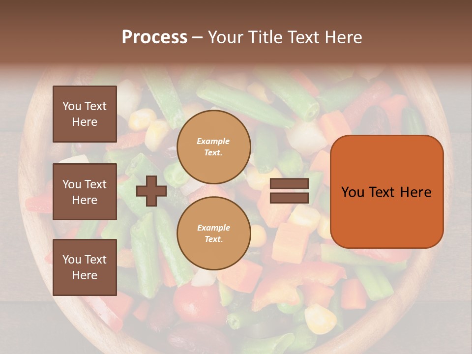 Vegetarian Dish Dieting PowerPoint Template