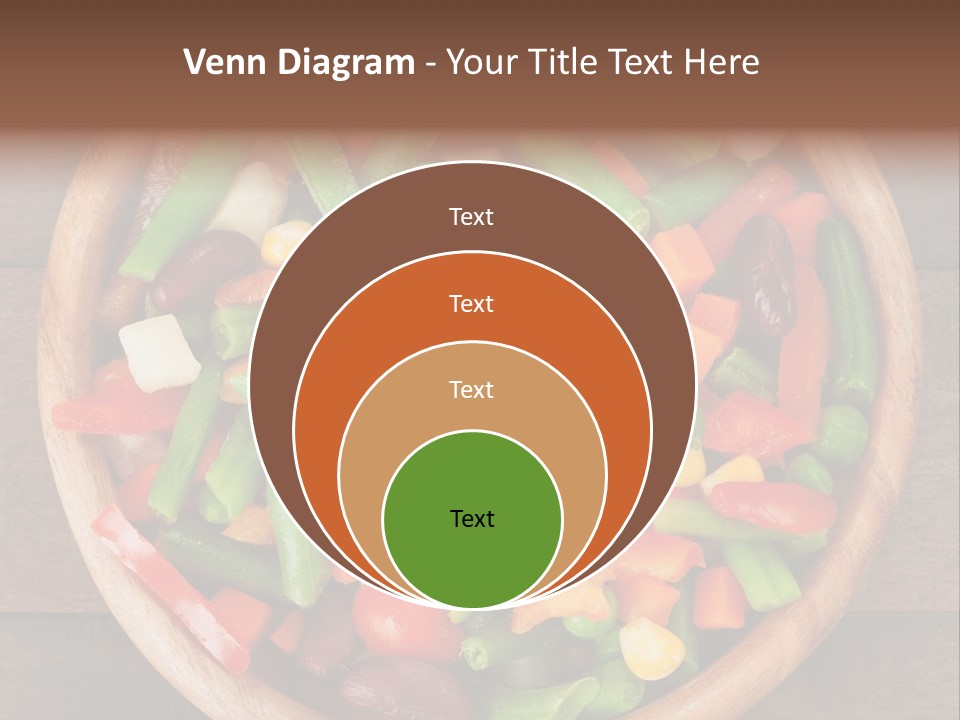 Vegetarian Dish Dieting PowerPoint Template