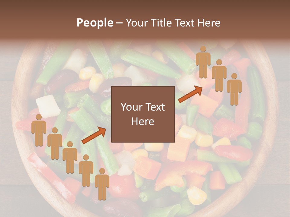 Vegetarian Dish Dieting PowerPoint Template