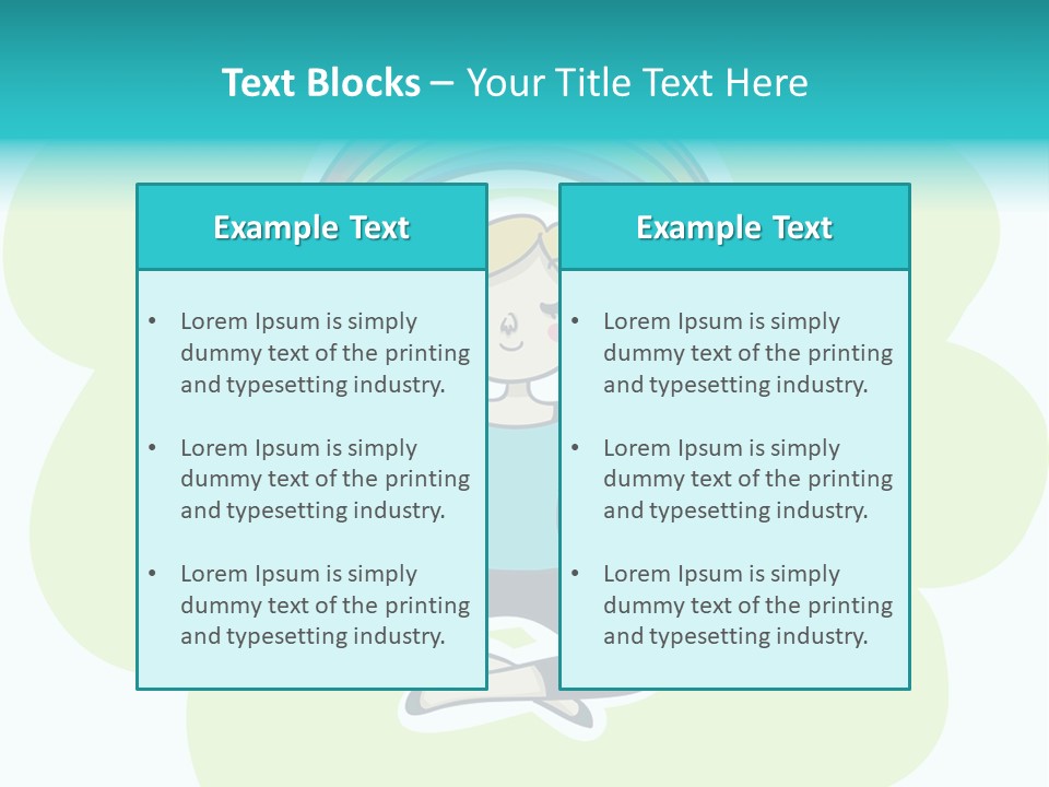 Positive Nature Icon PowerPoint Template