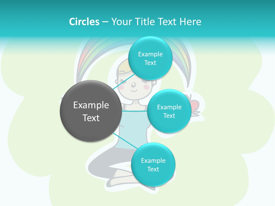 Positive Nature Icon PowerPoint Template