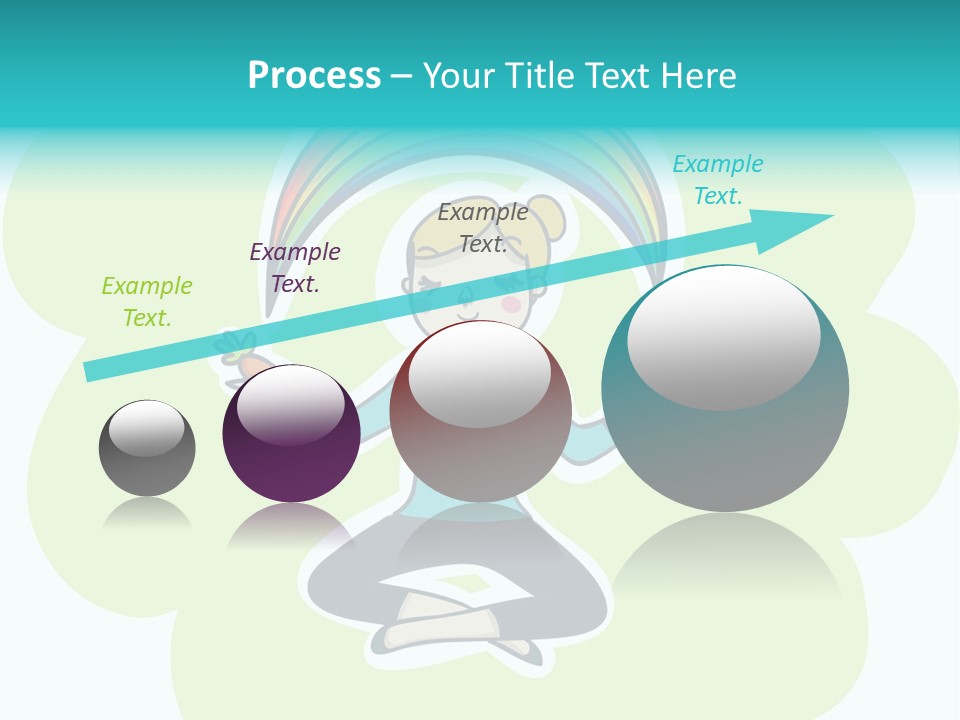 Positive Nature Icon PowerPoint Template