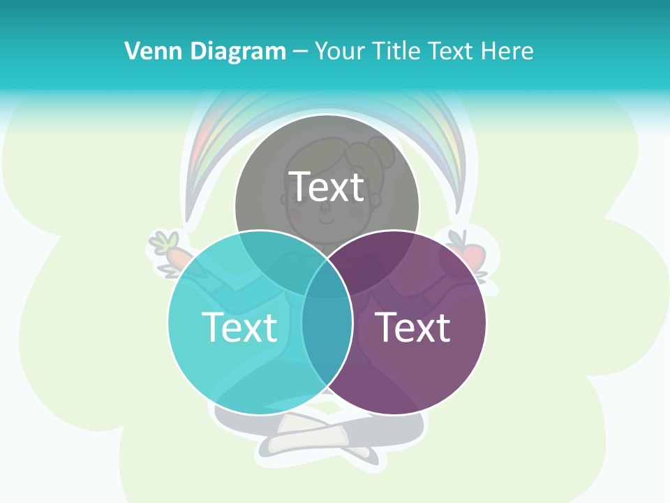 Positive Nature Icon PowerPoint Template