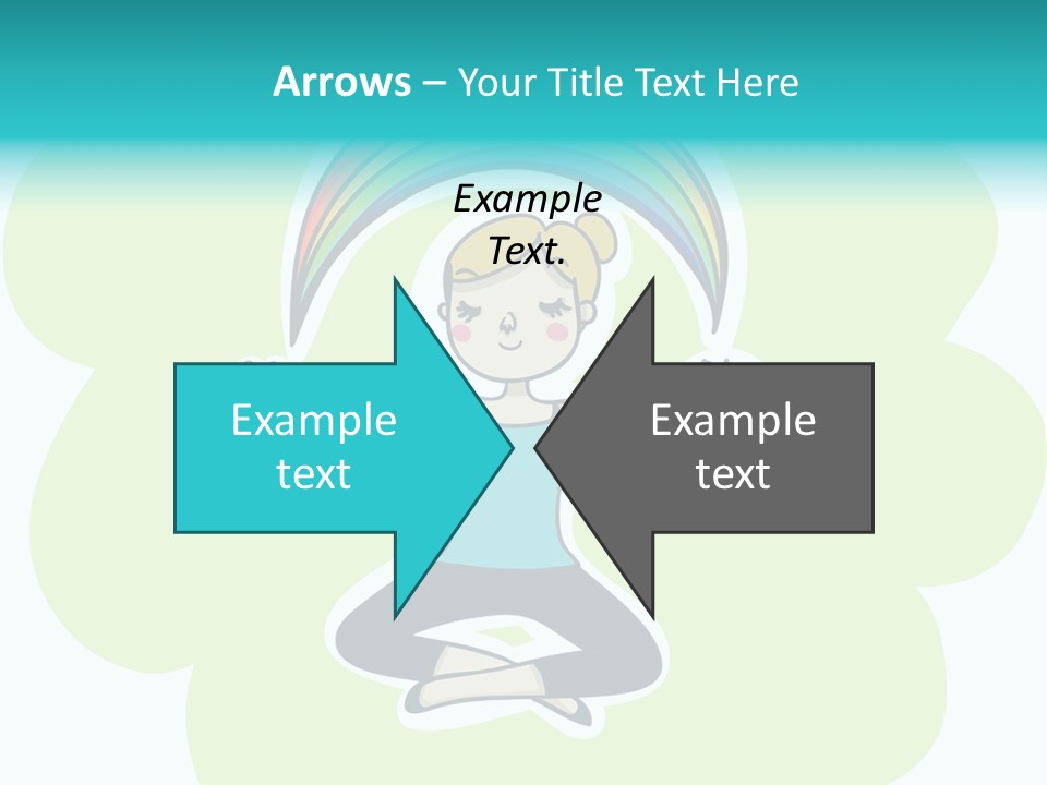 Positive Nature Icon PowerPoint Template