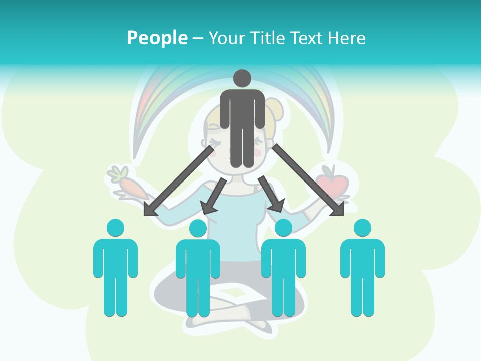 Positive Nature Icon PowerPoint Template