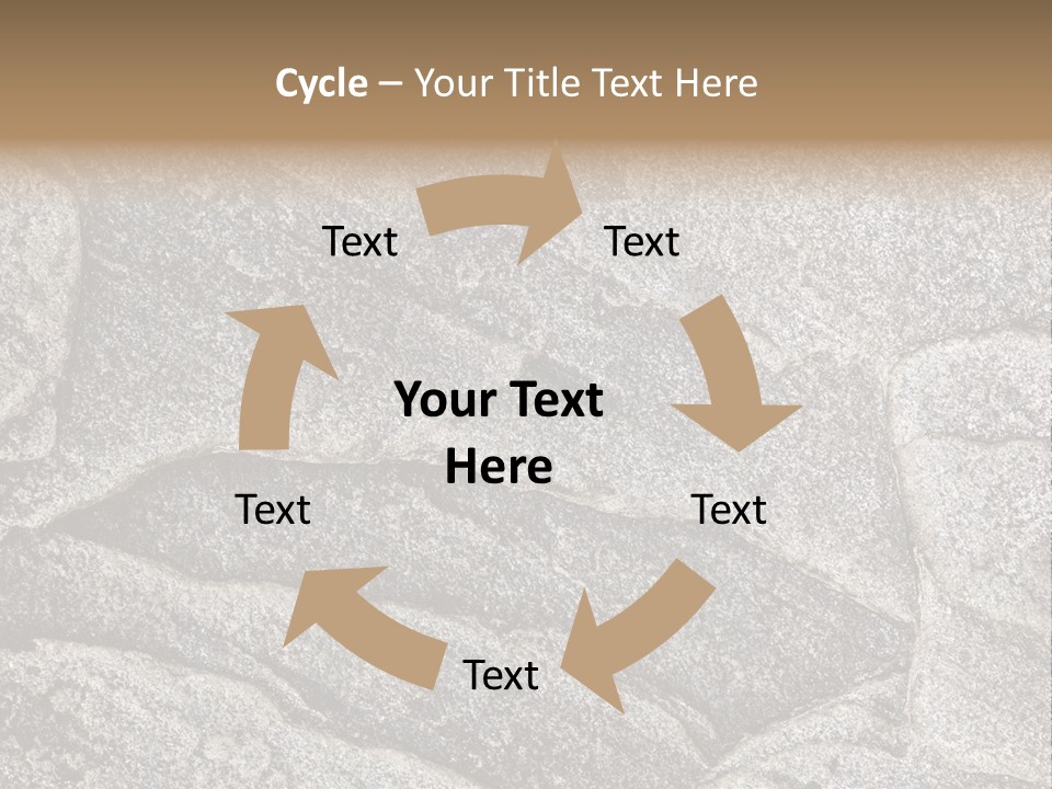 Empty Closeup Grunge PowerPoint Template