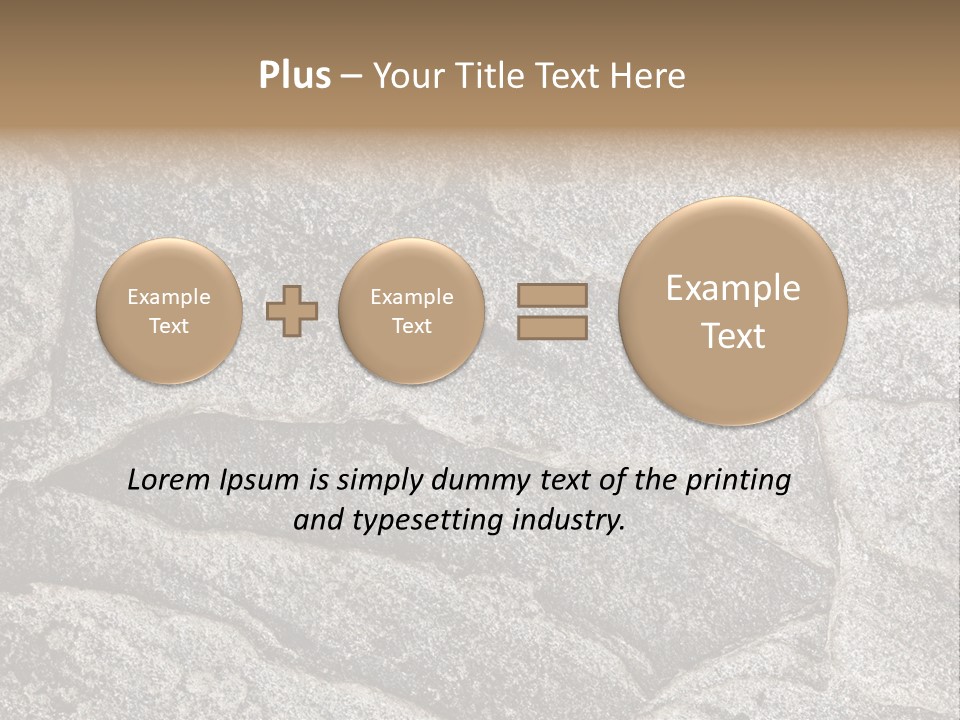 Empty Closeup Grunge PowerPoint Template