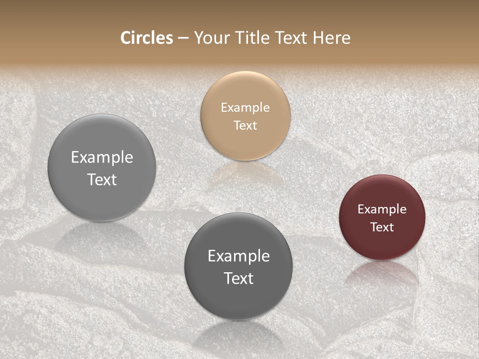 Empty Closeup Grunge PowerPoint Template
