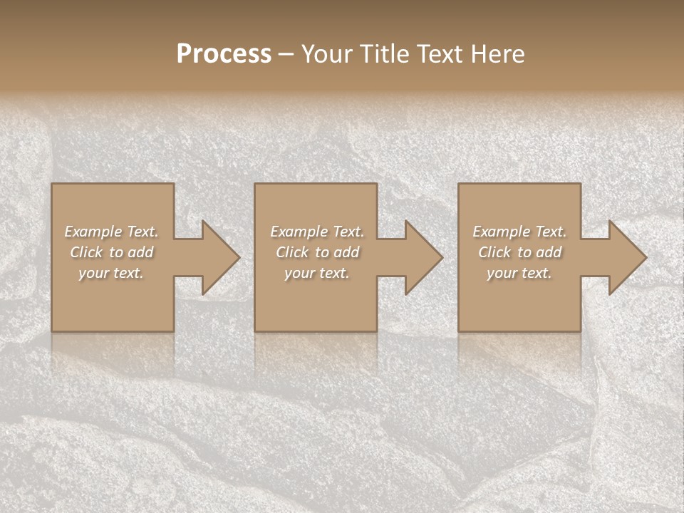 Empty Closeup Grunge PowerPoint Template