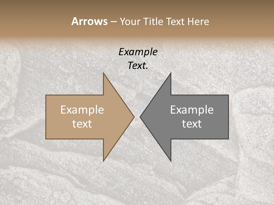 Empty Closeup Grunge PowerPoint Template