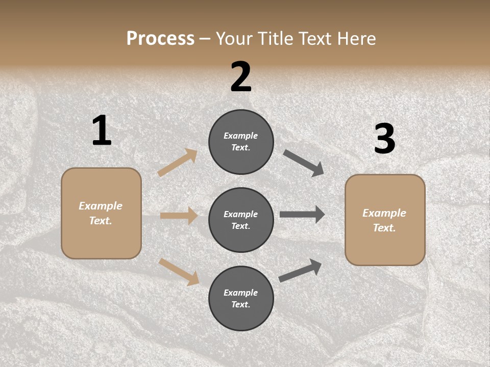 Empty Closeup Grunge PowerPoint Template