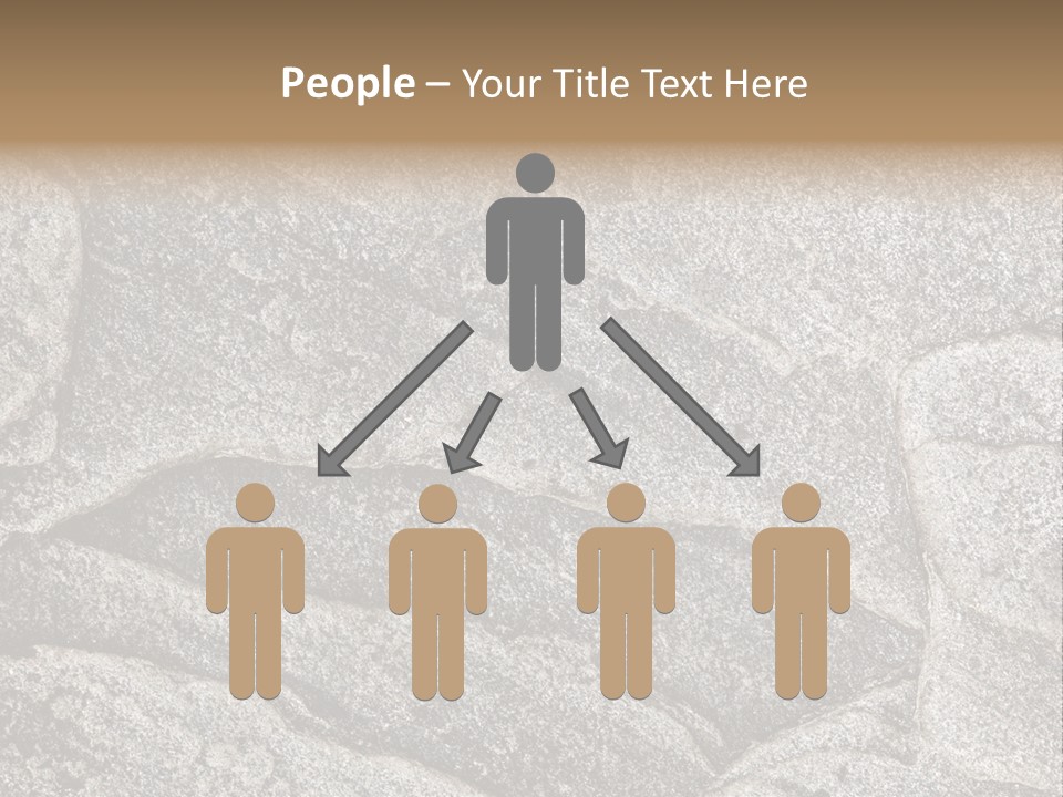 Empty Closeup Grunge PowerPoint Template